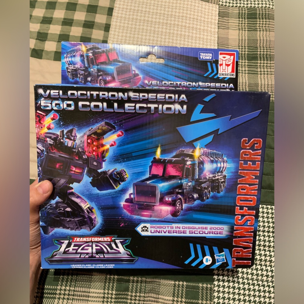 TRANSFORMERS VELOCITRON SPEEDIA 500 COLLECTION